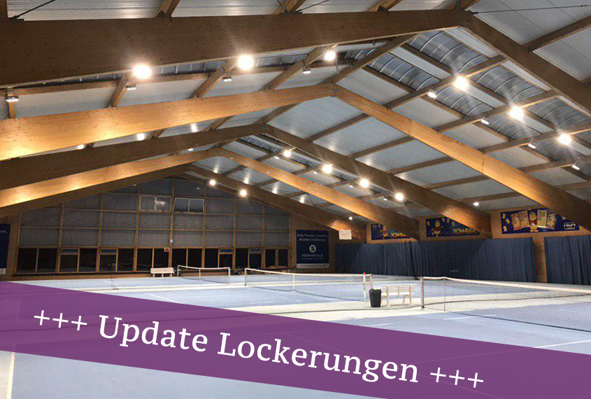 ElterSports TC Grünwald Tennis Weitere Lockerungen Halle Umkleiden