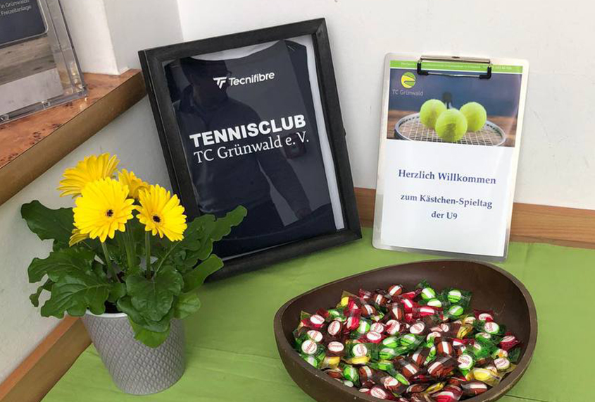 TC Grünwald ElterSports Tennis Trainingsauftakt Kinder-Jugendteams Kästchenturnier U10